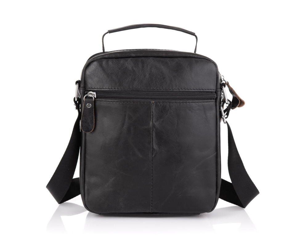 Черная мужская сумка-мессенджер Tiding Bag NM20-6021A - Фото № 4