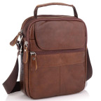 Коричнева чоловіча сумка-месенджер Tiding Bag NM20-6021C - Фотографія № 100