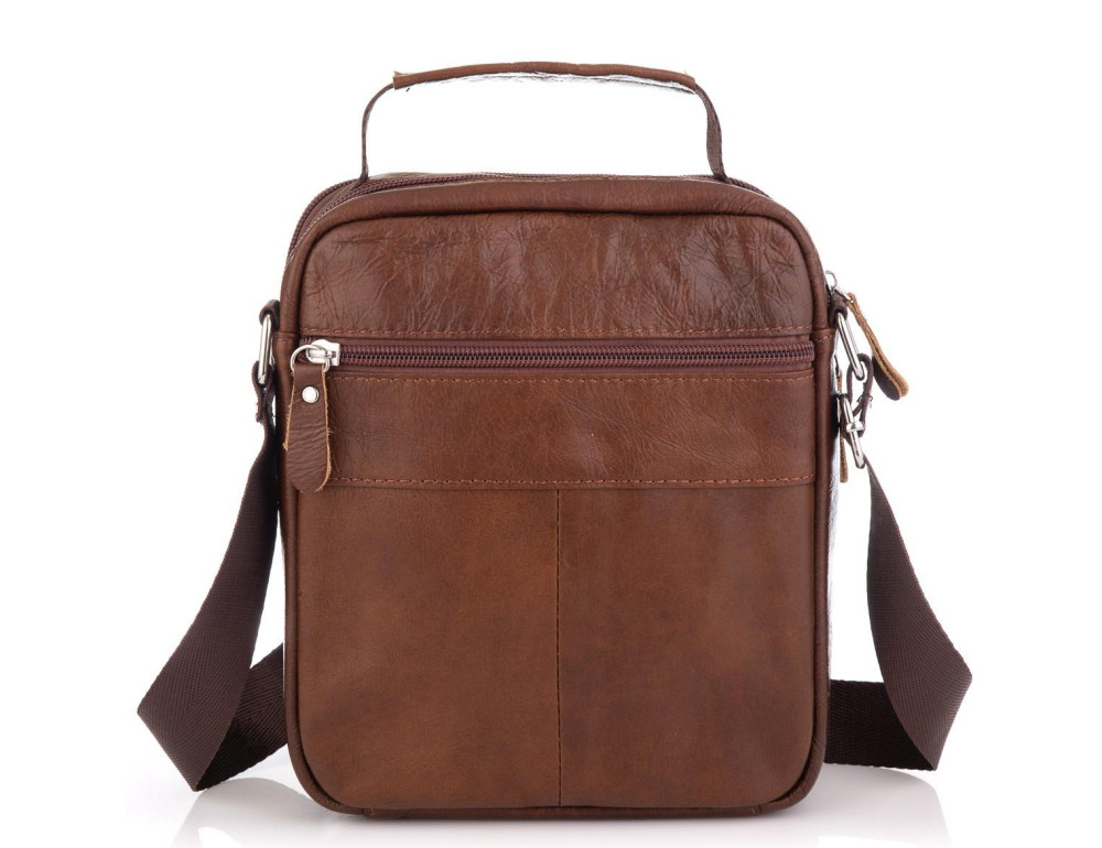 Коричнева чоловіча сумка-месенджер Tiding Bag NM20-6021C - Фотографія № 4