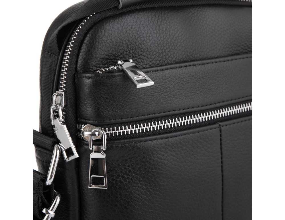 Чоловіча шкіряна сумка через плече Tiding Bag NM23-2303A - Фотографія № 2