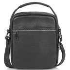 Мужская сумка через плечо черная с ручкой Tiding Bag NM23-2304A - Фото № 103 Мужская сумка через плечо черная с ручкой Tiding Bag NM23-2304A - Фото № 103