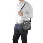 Мужская сумка через плечо черная с ручкой Tiding Bag NM23-2304A - Фото № 105 Мужская сумка через плечо черная с ручкой Tiding Bag NM23-2304A - Фото № 105
