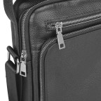 Чоловіча сумка-месенджер через чорне плече Tiding Bag NM23-2305A - Фотографія № 101