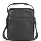 Чоловіча сумка-месенджер через чорне плече Tiding Bag NM23-2305A - Фотографія № 105