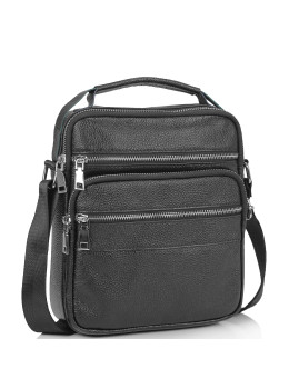 Мужская кожаная сумка через плечо мессенджер Tiding Bag NM23-2306A