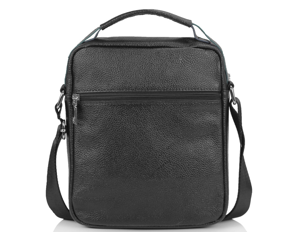 Мужская кожаная сумка через плечо мессенджер Tiding Bag NM23-2306A - Фото № 4
