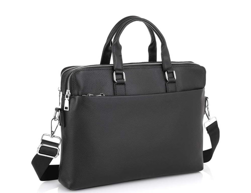 Кожаная сумка для ноутбука Tiding Bag NM23-2308A - Фото № 1 Кожаная сумка для ноутбука Tiding Bag NM23-2308A - Фото № 1