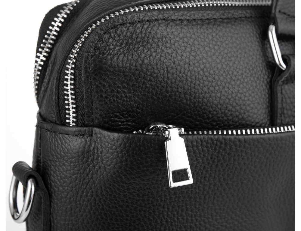 Кожаная сумка для ноутбука Tiding Bag NM23-2308A - Фото № 2