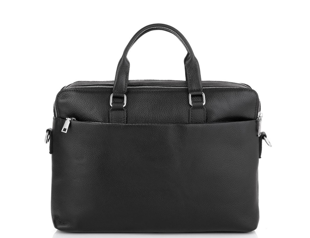 Кожаная сумка для ноутбука Tiding Bag NM23-2308A - Фото № 5