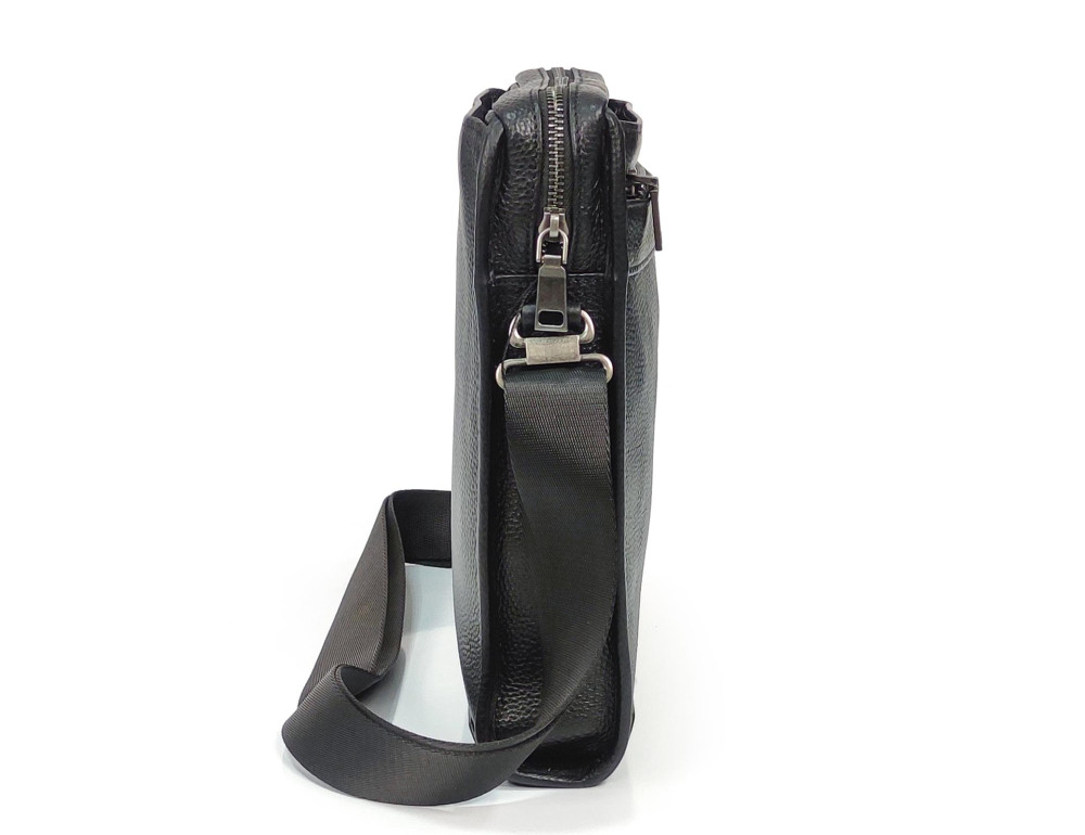 Мужской средний мессенджер с зернистой текстурой кожи Tiding Bag NM29-287891A - Фото № 4