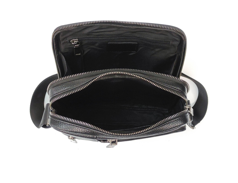 Мужская кожаная сумка через плечо Tiding Bag NM29-297890A - Фото № 2