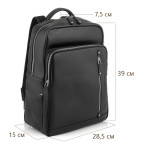 Стильный кожаный мужской рюкзак черного цвета Tiding Bag NM29-5073BA - Фото № 104 Стильный кожаный мужской рюкзак черного цвета Tiding Bag NM29-5073BA - Фото № 104
