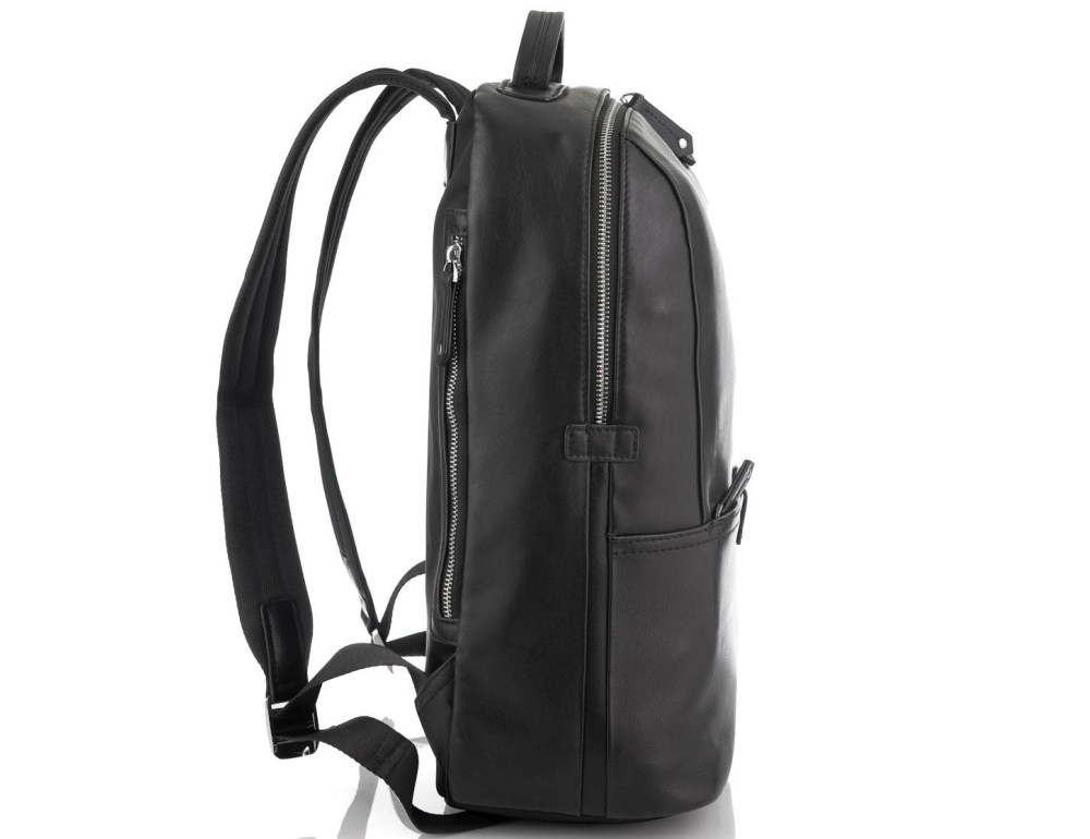 Мужской кожаный рюкзак для ноутбука на один отдел Tiding Bag NM29-88056A - Фото № 4