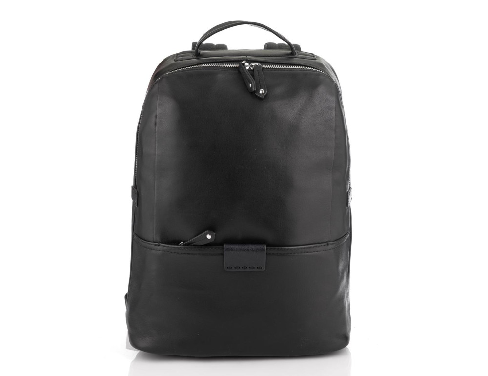 Мужской кожаный рюкзак для ноутбука на один отдел Tiding Bag NM29-88056A - Фото № 6