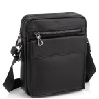 Чорна шкіряна сумка чоловіча Tiding Bag NM29-88079A - Фотографія № 100