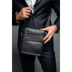 Чорна шкіряна сумка чоловіча Tiding Bag NM29-88079A - Фотографія № 101