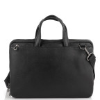 Сумка для ноутбука черная кожаная Tiding Bag NM29-88212-3A - Фото № 105
