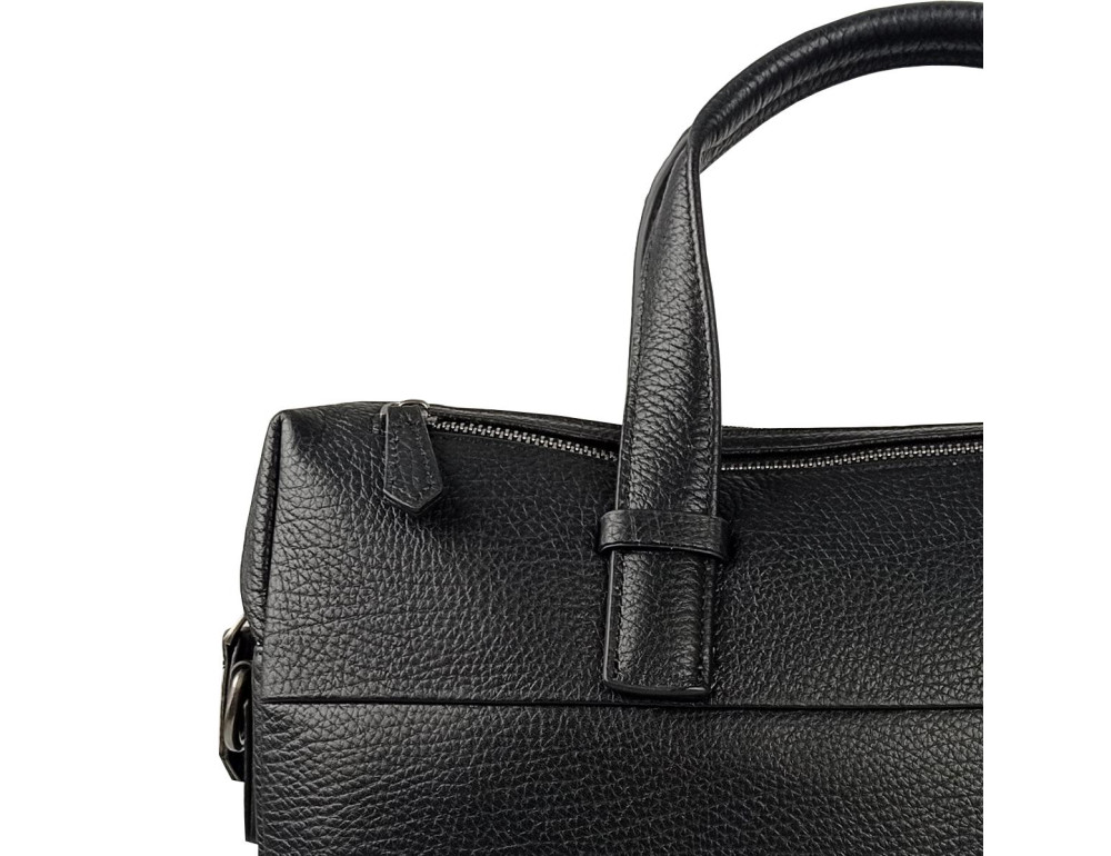 Сумка-портфель чоловіча шкіряна для ноутбука та документів Tiding Bag NM29-88253-3A - Фотографія № 2