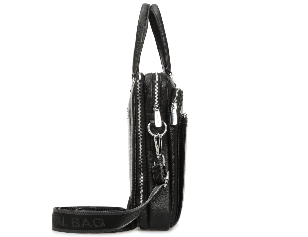 Мужская кожаная сумка для ноутбука Bag RB-010A-1 - Фото № 3