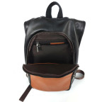 Кожаный коричневый рюкзак Tiding Bag S-JMD10-0006C - Фото № 101
