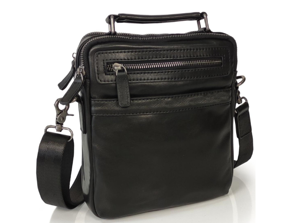 Чоловіча сумка з м'якої шкіри Tiding Bag S-JMD10-161-1A - Фотографія № 4