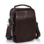 Сумка чоловіча через плече із натуральної гладкої шкіри Tiding Bag S-JMD10-6016C - Фотографія № 100 Сумка чоловіча через плече із натуральної гладкої шкіри Tiding Bag S-JMD10-6016C - Фотографія № 100