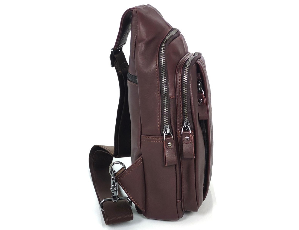 Слінг коричневий Tiding Bag S-JMD10-707C - Фотографія № 2