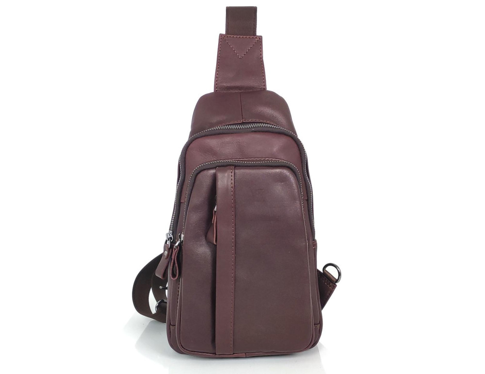 Слінг коричневий Tiding Bag S-JMD10-707C - Фотографія № 5