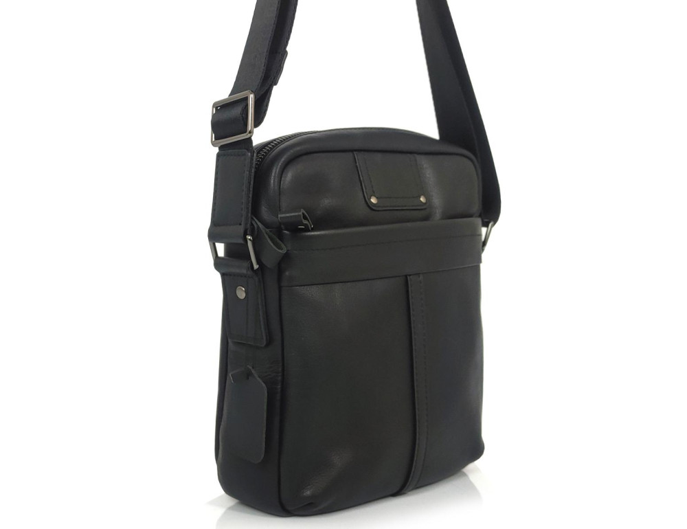 Мессенджер черный Tiding Bag S-JMD10-8017A - Фото № 3