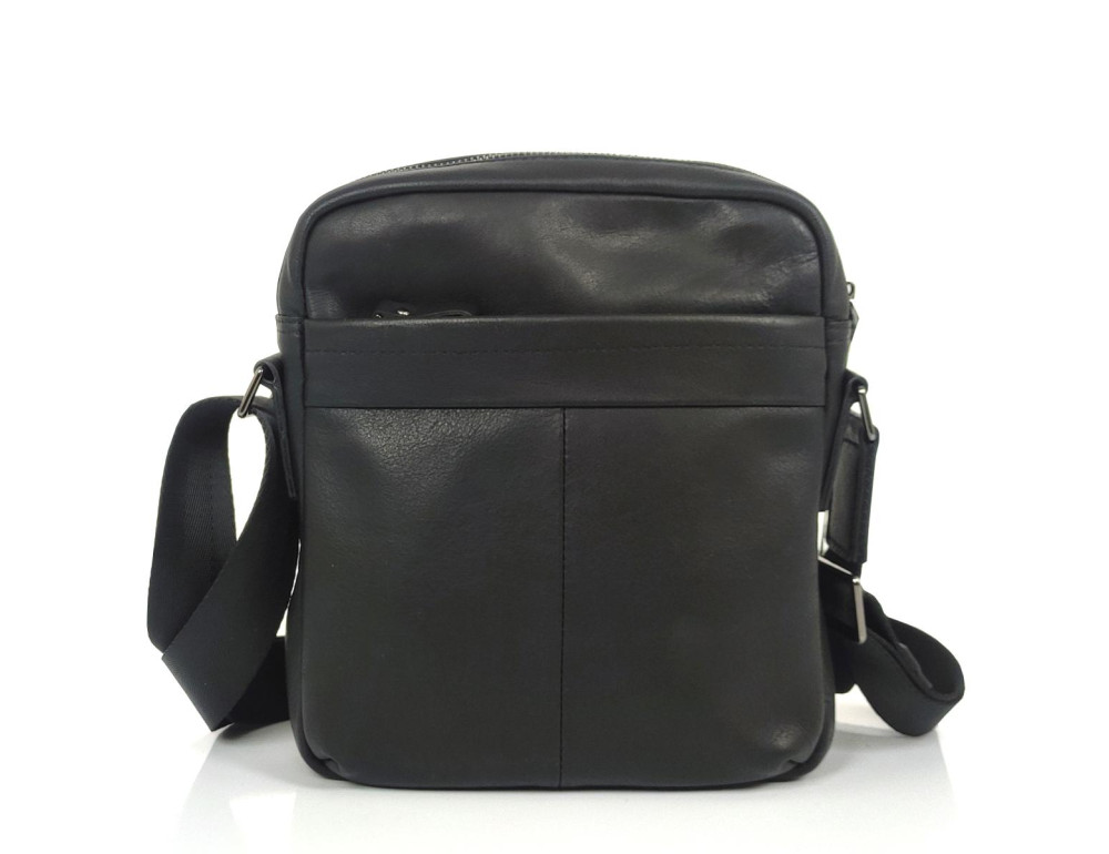 Мессенджер черный Tiding Bag S-JMD10-8017A - Фото № 5