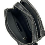 Мужской средний черный мессенджер Tiding Bag S-JMD10-8153A - Фото № 102