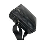 Мужской средний черный мессенджер Tiding Bag S-JMD10-8153A - Фото № 105