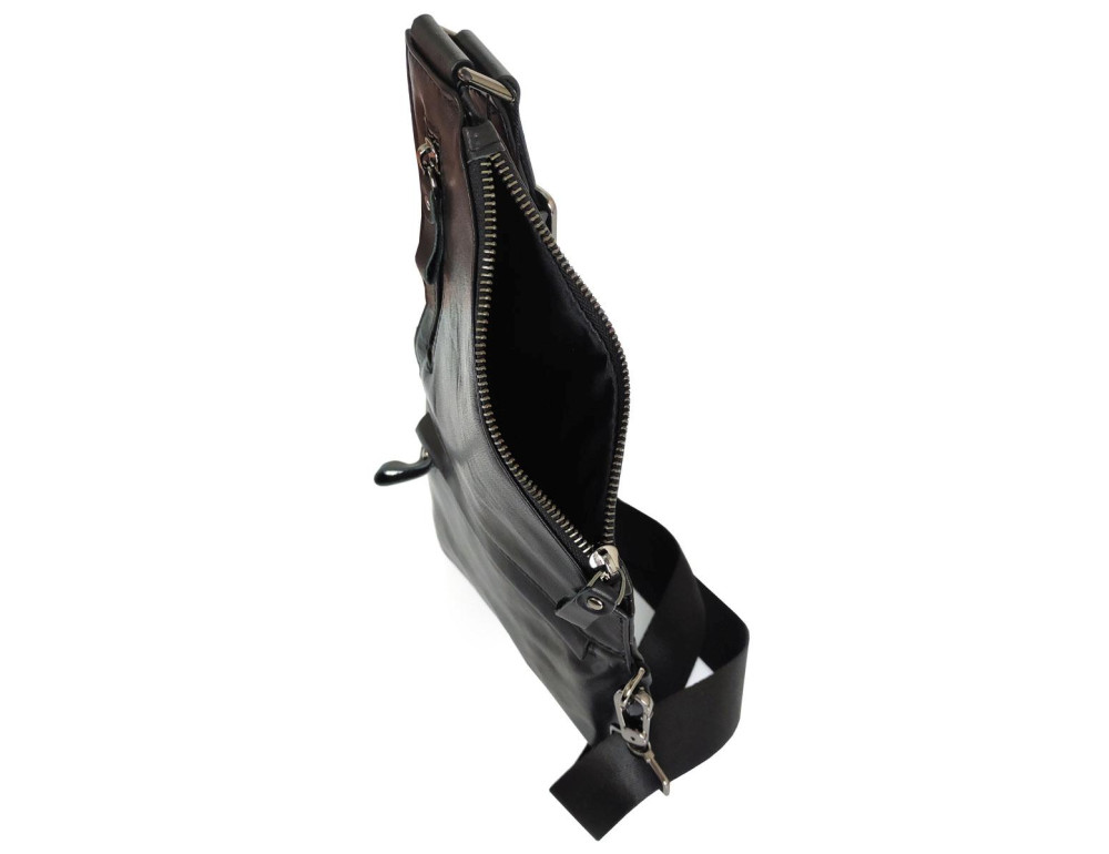 Слинг черный тонкий Tiding Bag S-JMD10-8707A - Фото № 2