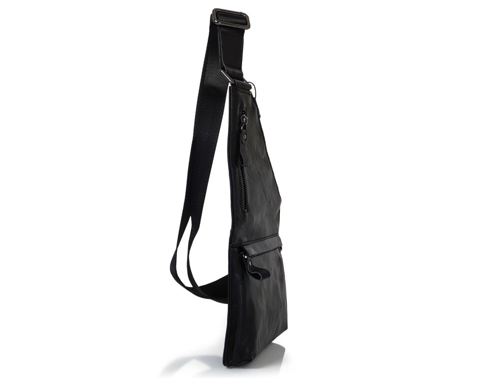 Слинг черный тонкий Tiding Bag S-JMD10-8707A - Фото № 4