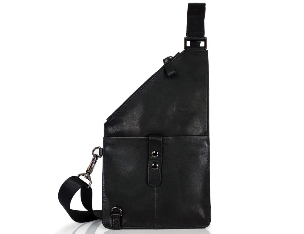 Слинг черный тонкий Tiding Bag S-JMD10-8707A - Фото № 7