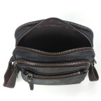 Мужской коричневый мессенджер Tiding Bag S-JMD4-008C на молнии. - Фото № 104 Мужской коричневый мессенджер Tiding Bag S-JMD4-008C на молнии. - Фото № 104