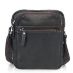 Мужской коричневый мессенджер Tiding Bag S-JMD4-008C на молнии. - Фото № 106 Мужской коричневый мессенджер Tiding Bag S-JMD4-008C на молнии. - Фото № 106