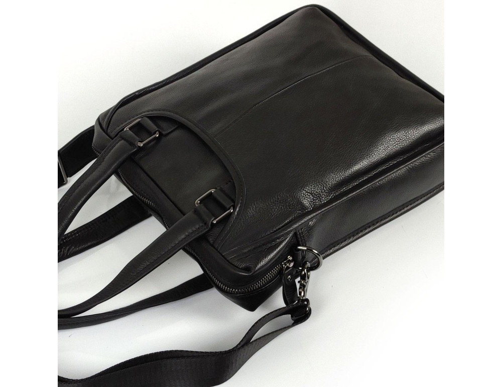 Мужская классическая сумка Tiding Bag S-M-8846A с ручками для переноски - Фото № 3