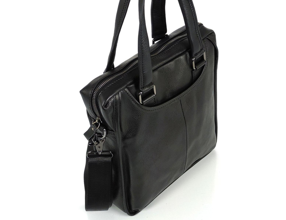 Мужская классическая сумка Tiding Bag S-M-8846A с ручками для переноски - Фото № 4