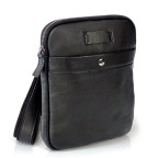 Мужской маленький черный мессенджер Tiding Bag S-N2-007A. - Фото № 100