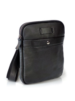 Чоловічий чорний месенджер Tiding Bag S-N2-007A.