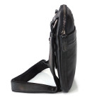 Мужской маленький черный мессенджер Tiding Bag S-N2-007A. - Фото № 104
