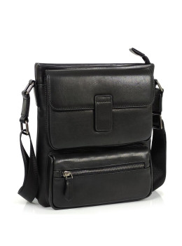 Мессенджер классический черный Tiding Bag S-SM8-20210A