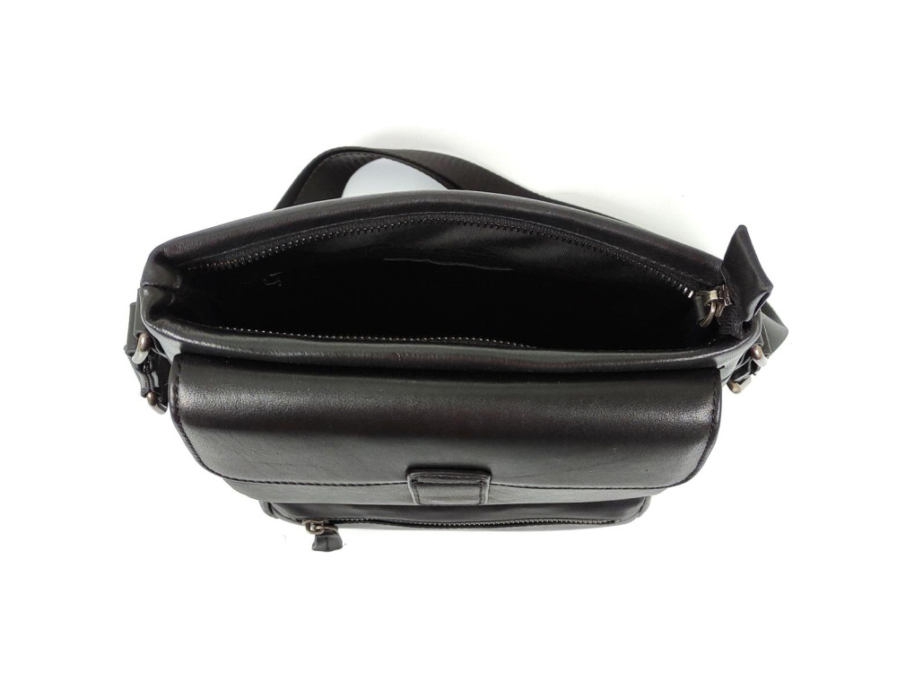 Мессенджер классический черный Tiding Bag S-SM8-20210A - Фото № 2