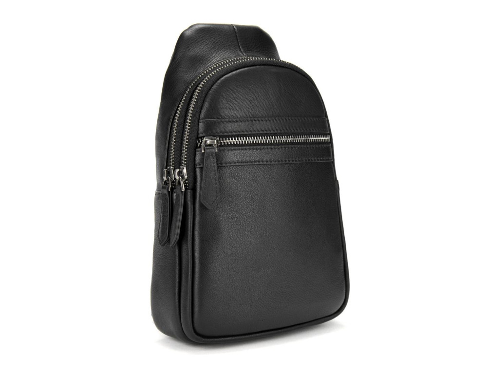 Кожаная сумка-слинг Tiding Bag S-SM8-830A - Фото № 6