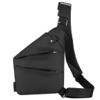 Чоловічий слінг тканина через плече чорний Tiding Bag S1-001A - Фотографія № 100 Чоловічий слінг тканина через плече чорний Tiding Bag S1-001A - Фотографія № 100