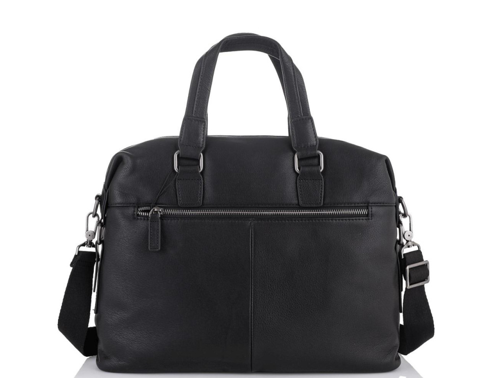 Мужская деловая кожаная сумка Tiding Bag SM8-002A - Фото № 3