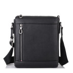 Мужская кожаная сумка через плечо черная Tiding Bag SM8-005A - Фото № 103 Мужская кожаная сумка через плечо черная Tiding Bag SM8-005A - Фото № 103
