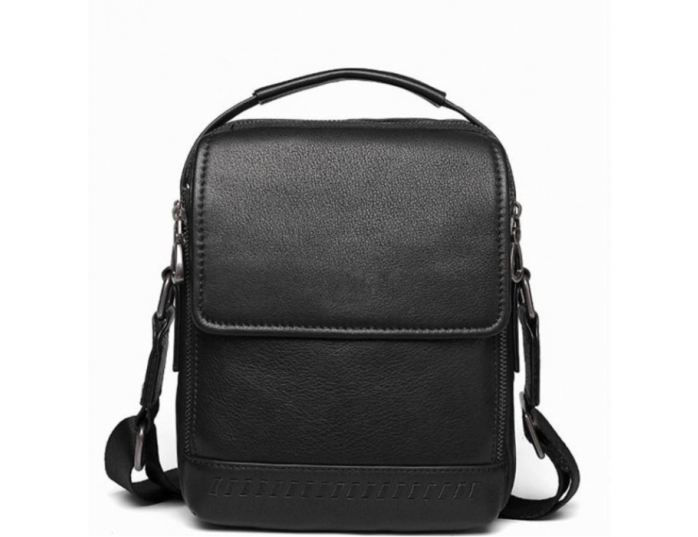 Сумка мужская кожаная через плечо Tiding Bag SM8-006A - Фото № 1 Сумка мужская кожаная через плечо Tiding Bag SM8-006A - Фото № 1
