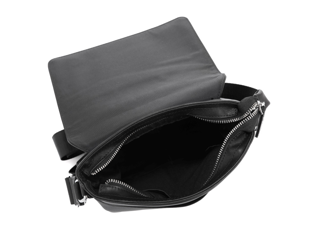Мужская кожаная сумка через плечо Tiding Bag SM8-011A - Фото № 2